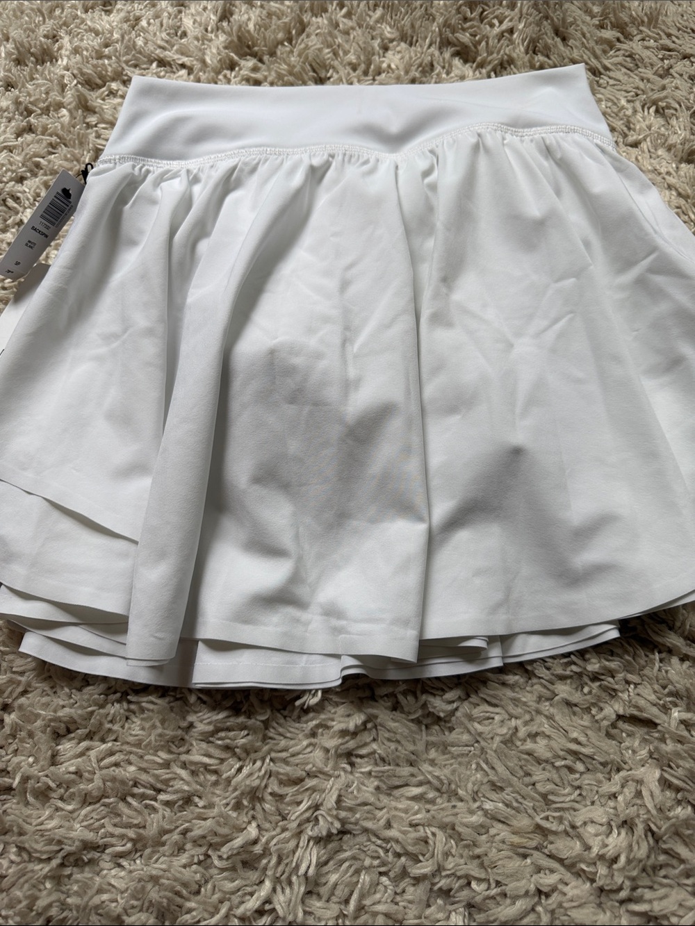 Aritzia Golden tennis skirt backspin